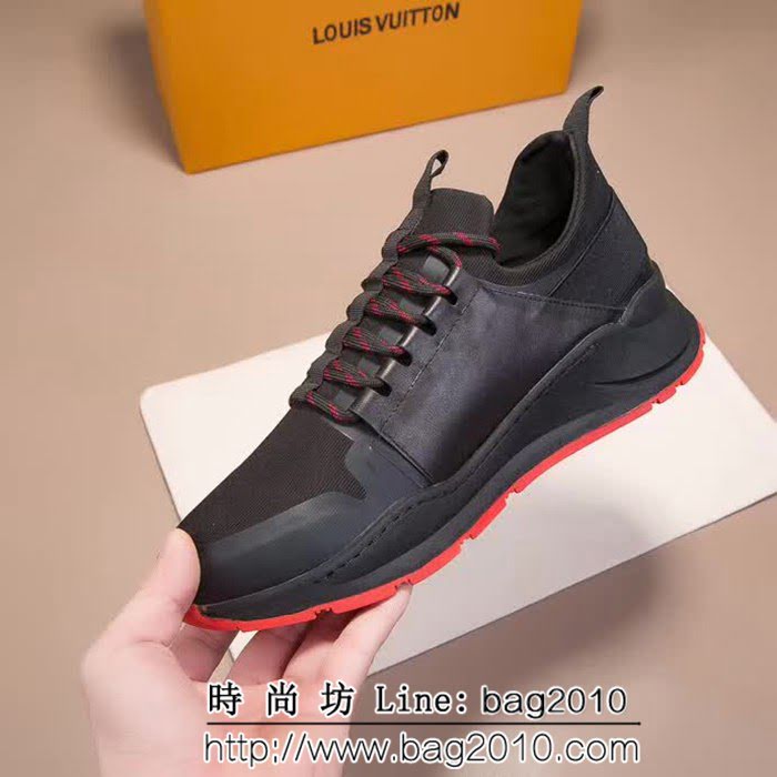路易威登LV 全球限量款專櫃新款 夏季運動男士休閒鞋系列 8FX1466